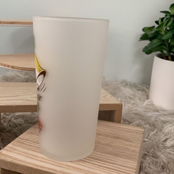 Vintage Set of 3 Christmas Angels Frosted
Glass Tumblers Designed by Fran Taylor - Picture 8 of 17